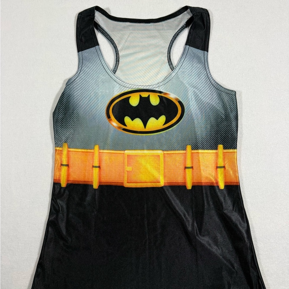 Batman Batgirl Women’s Athletic Tank Size Small